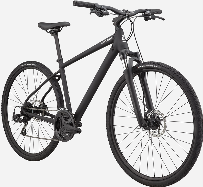 Cannondale Quick CX 4 Hybrid Bike Black-1